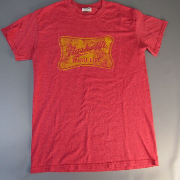 Nashville High Life T-Shirt Men's Size S‎ Distressed Graphic Tee Tennessee Small - Picture 1 of 7